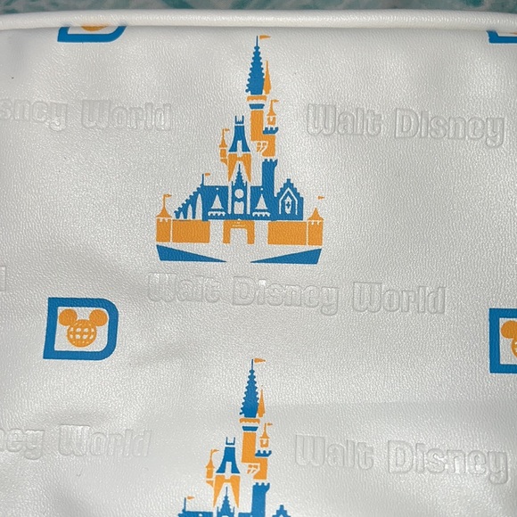 Walt Disney World Yellow and Blue Castle Fanny Pack - Picture 5 of 5